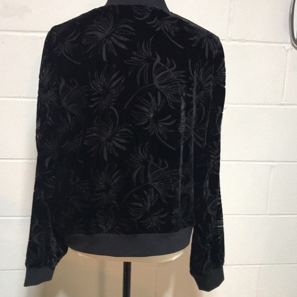 Kate & Mallory Velvet Bomber Jacket - NWOT Med. - Picture 6 of 7